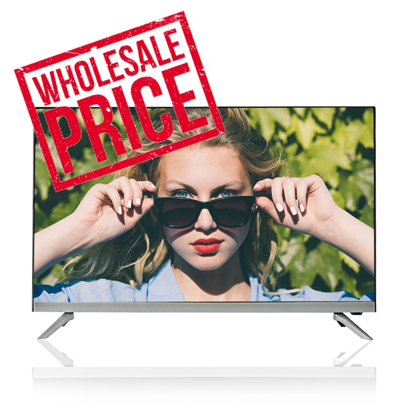 High Quality Frameless TV Manufacturer 4K Uhd 65" 55" 32" 24 65 55 32 inch 32inch television for sale led lcd smart android tv